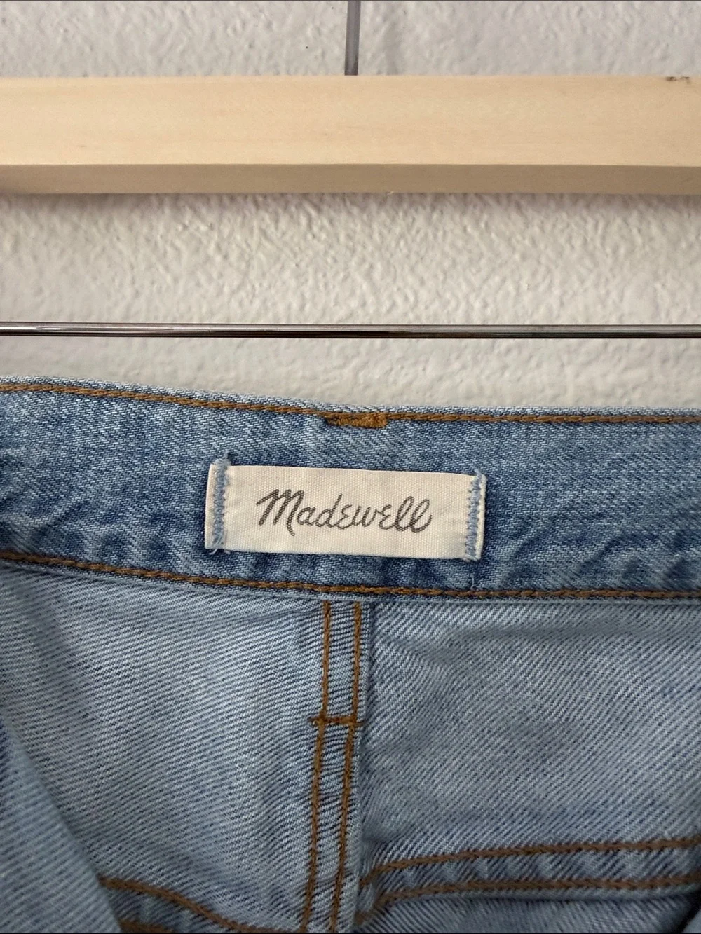 Madewell Light Blue Straight-Leg Jeans - Picture 2 of 5